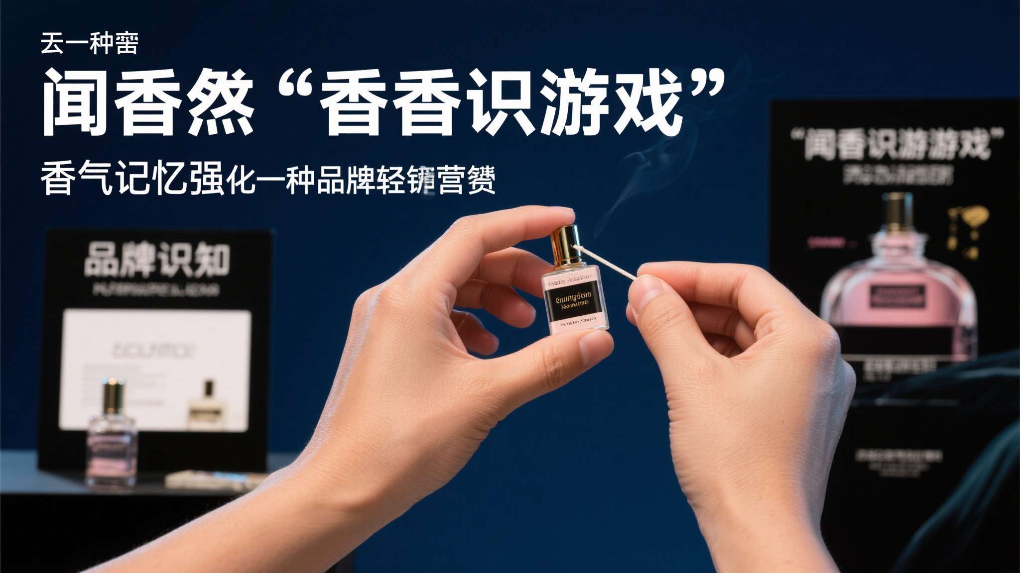 这种"闻香识游戏"的方式，实质上是在用嗅觉记忆强化品牌认知，是一种相当聪明的情感